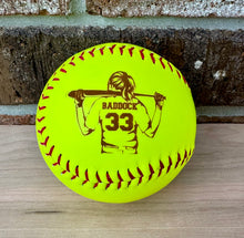 Load image into Gallery viewer, Engraved Baseball or Softball