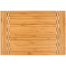 Load image into Gallery viewer, Bamboo Cutting Board with Butcher Block Inlay
