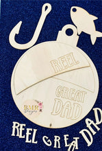 Load image into Gallery viewer, Reel Great Dad Fishing DIY Sign