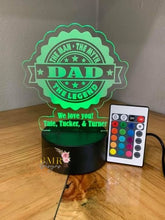 Load image into Gallery viewer, Father's Day Color Changing Desk Light