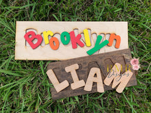 Load image into Gallery viewer, Personalized Name Puzzles