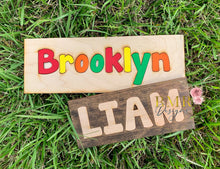 Load image into Gallery viewer, Personalized Name Puzzles