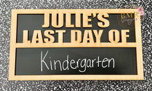 Load image into Gallery viewer, Reversible Dry Erase School Sign