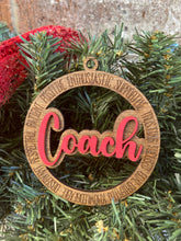Load image into Gallery viewer, Coach Ornament