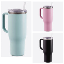Load image into Gallery viewer, 40 Oz Handled Tumbler with Straw