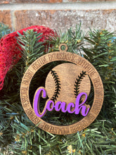 Load image into Gallery viewer, Coach Ornament