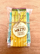 Load image into Gallery viewer, Teacher Pencil &amp; Notepad Set
