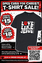 Load image into Gallery viewer, DPES Cubs for Christ Tee
