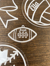 Load image into Gallery viewer, Sports Tag Acrylic Tags
