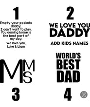 Load image into Gallery viewer, Father&#39;s Day Trinket Bowl
