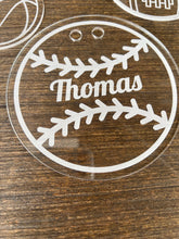 Load image into Gallery viewer, Sports Tag Acrylic Tags

