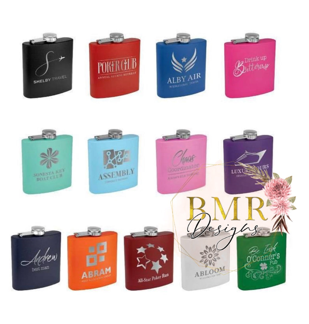 Father’s Day Laser Engraved Flasks