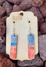 Load image into Gallery viewer, Slim Flag Earrings
