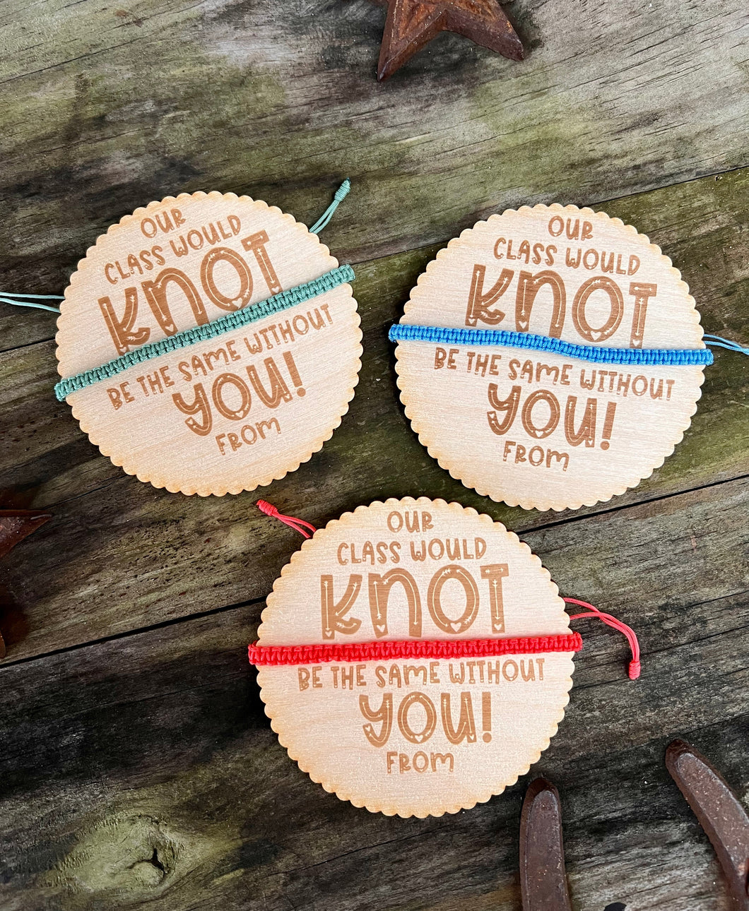 Friendship Bracelet Valentine Card